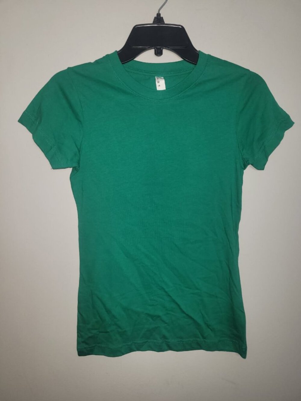 LAT Girl's XL Short sleeve Green Shirt